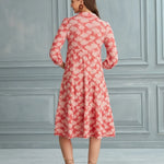 Begonville Shirt Dress Maya Cotton Shirt Dress - Red