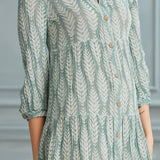 Begonville Shirt Dress Maya Cotton Shirt Dress - Emerald