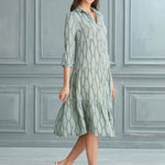 Begonville Shirt Dress Maya Cotton Shirt Dress - Emerald