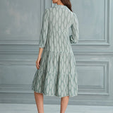 Begonville Shirt Dress Maya Cotton Shirt Dress - Emerald