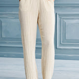 Begonville Colette Linen Cotton Fused Pants