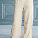 Begonville Colette Linen Cotton Fused Pants - Loose Pants