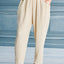 Begonville Colette Linen Cotton Fused Pants - Ethnic