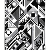 Black & White Cotton Throw - Discord