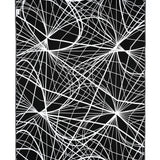 Black & White Cotton Throw - Meta