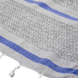 Avola Linen Cotton Blend Towel - Navy