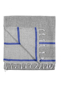 Avola Linen Cotton Blend Towel - Navy