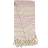 Beacon Natural Turkish Towel - Pink