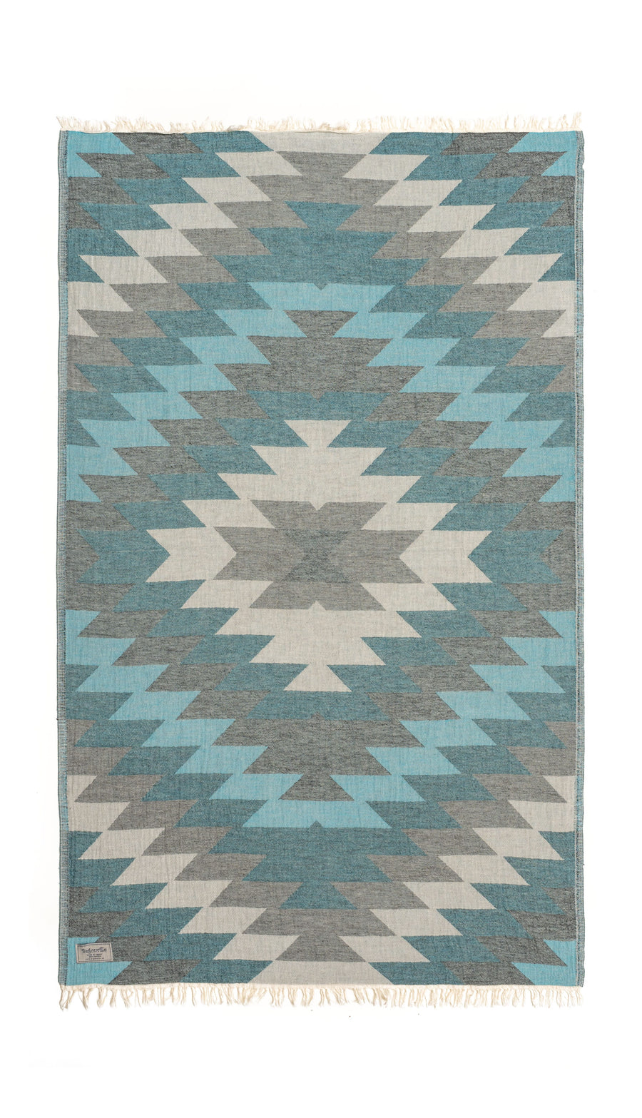 Colony Cotton Beach Towel - Blue