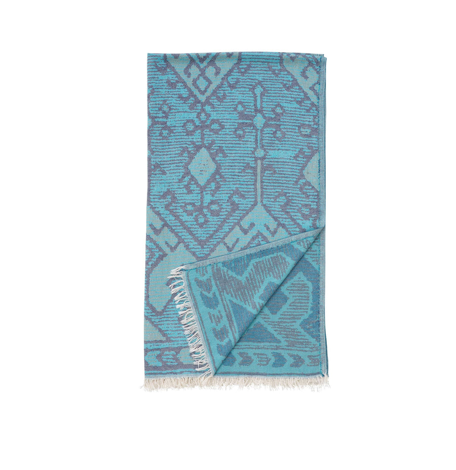 Century Cotton Beach Towel - Green
