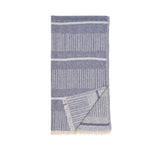 Fable Cotton Beach Towel - Navy