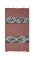 Archie Cotton Beach Towel - Red