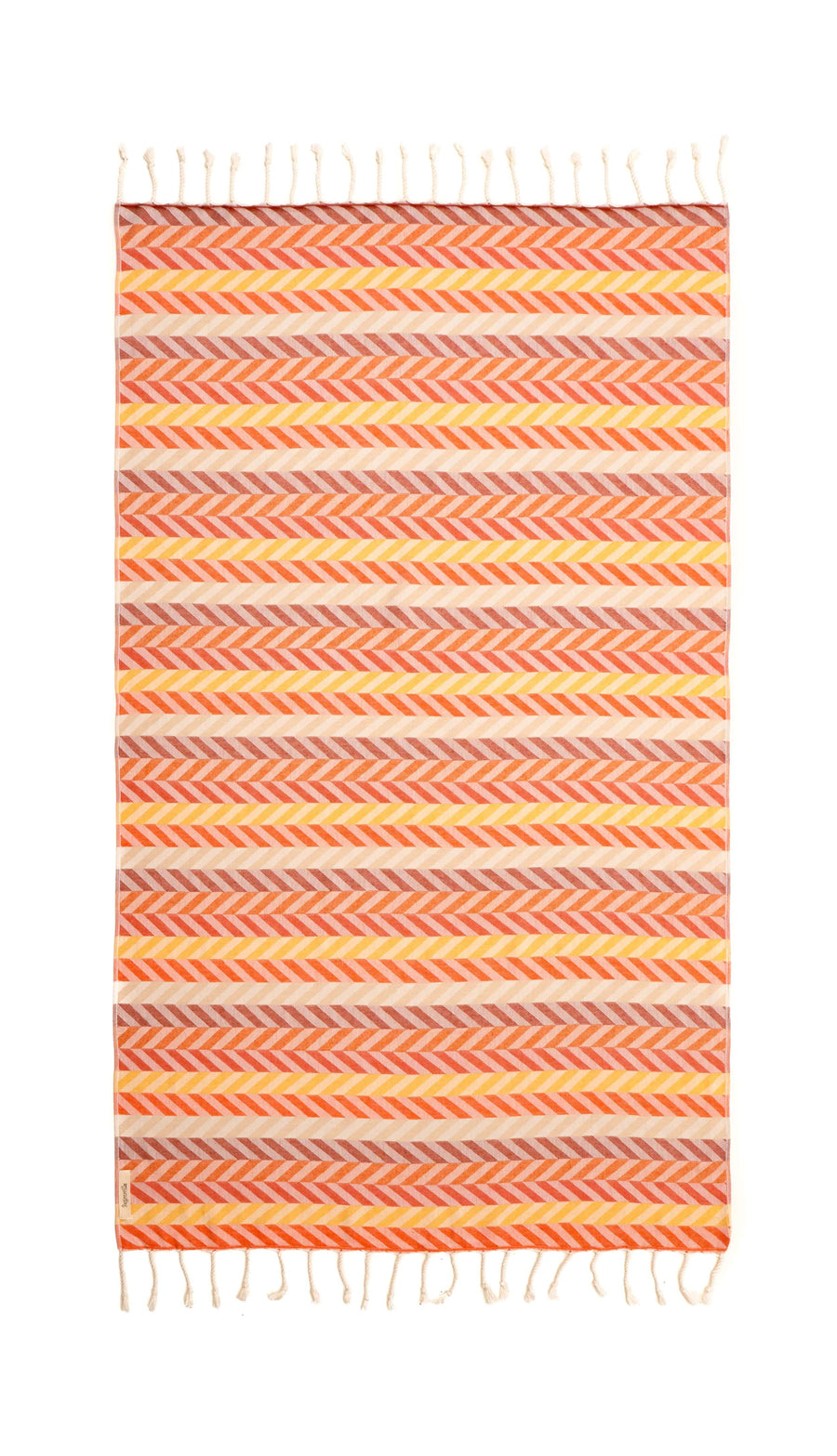 Harmonic Bamboo Blend Beach Towel - Red