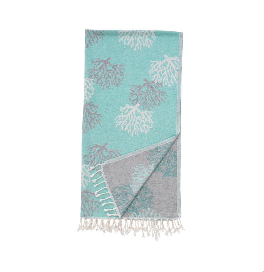 Reef Cotton Beach Towel - Green