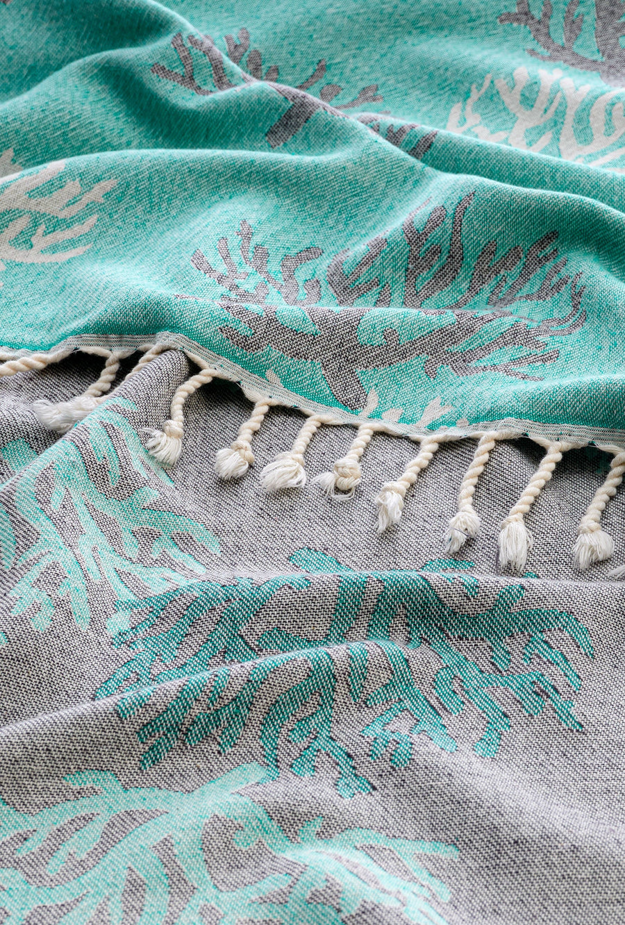 Reef Cotton Beach Towel - Green