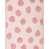 Strawberry Cotton Beach Towel