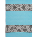 Archie Cotton Beach Towel - Turquoise