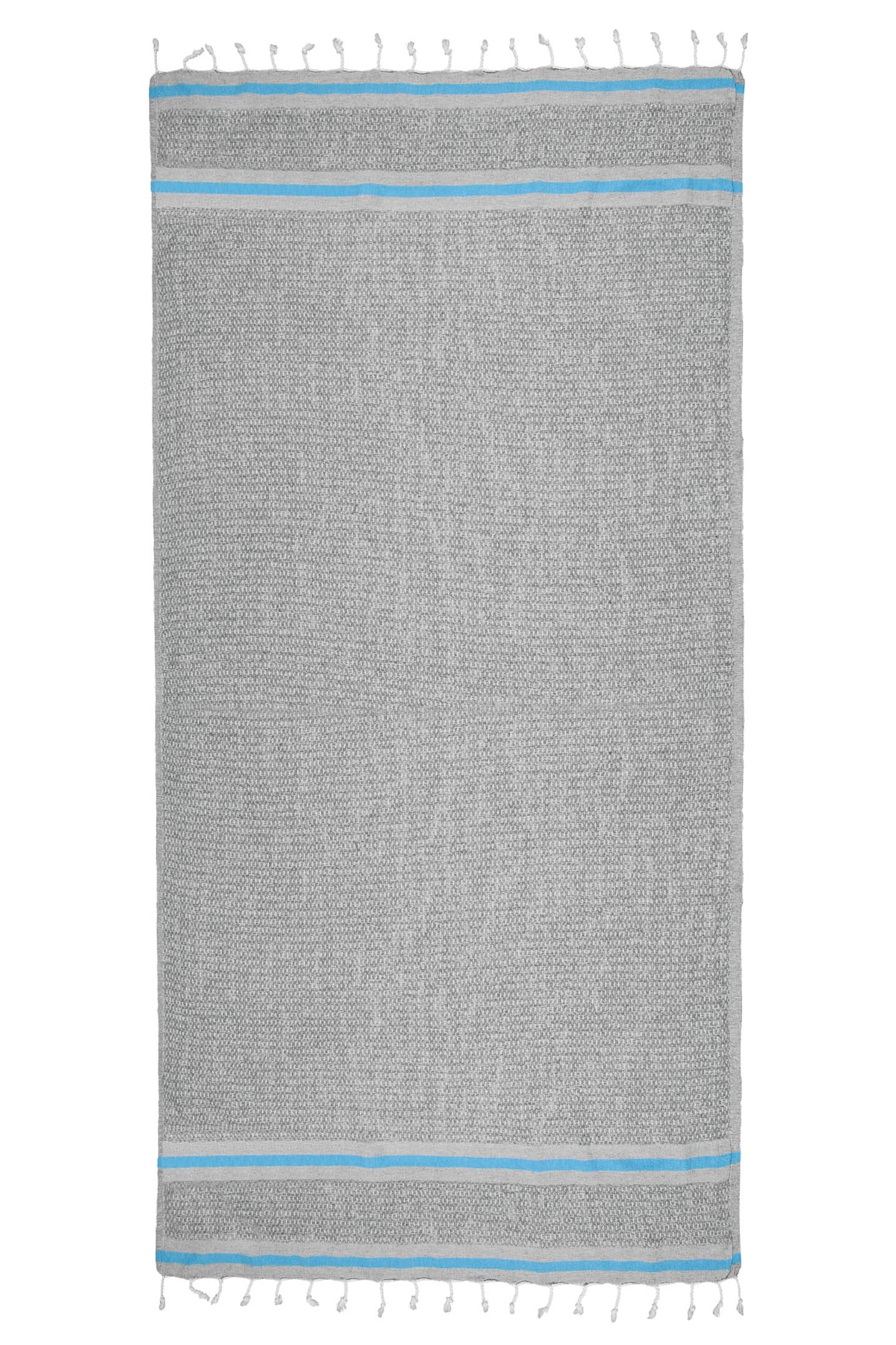 Avola Linen Cotton Blend Towel - Turquoise