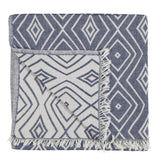 Unity Cotton Beach Towel - Navy Blue