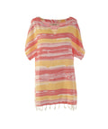 Brush Bamboo Tunic - Red