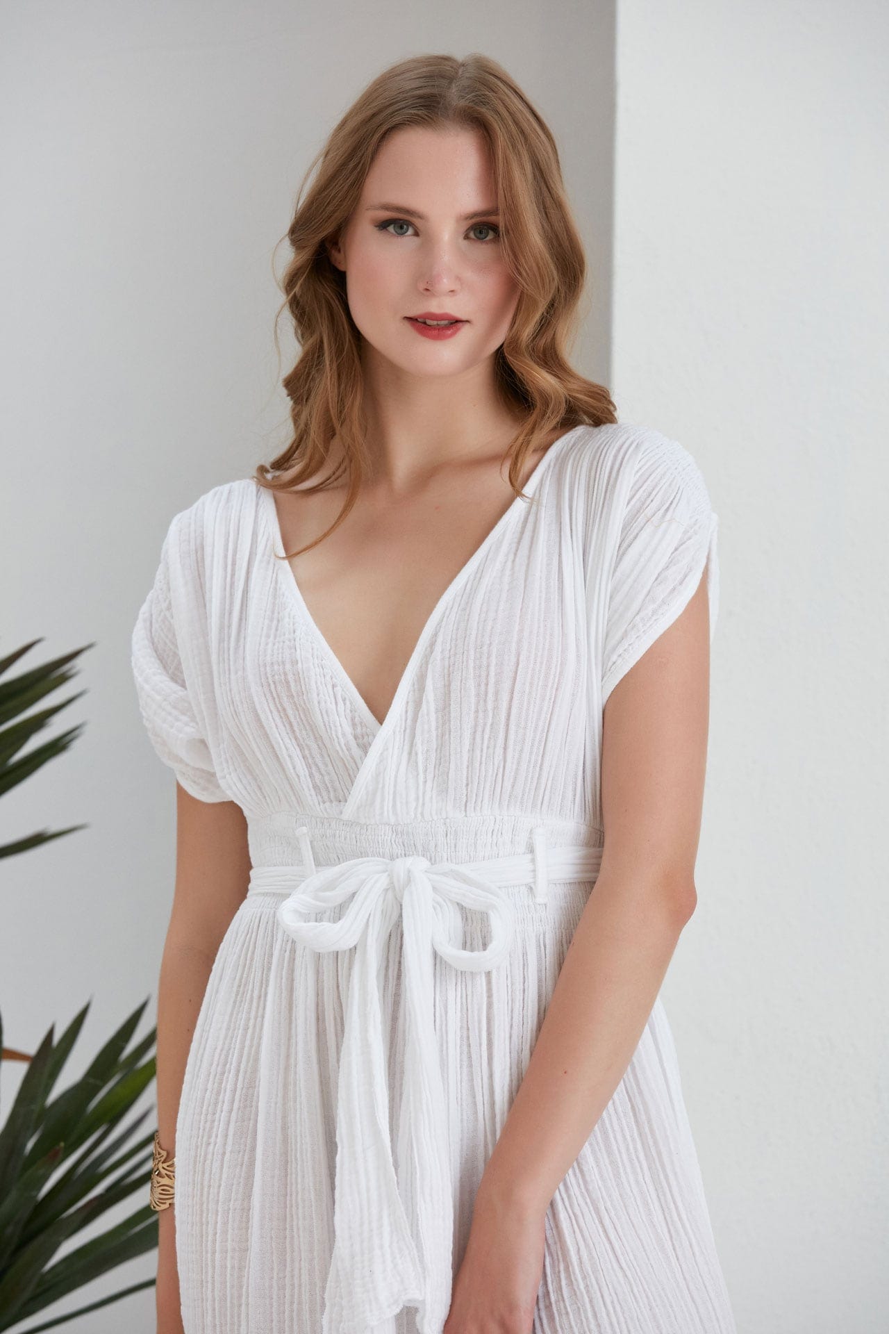 Frankie Oversize Midi Dress - White Frankie Oversize Midi Dress - White