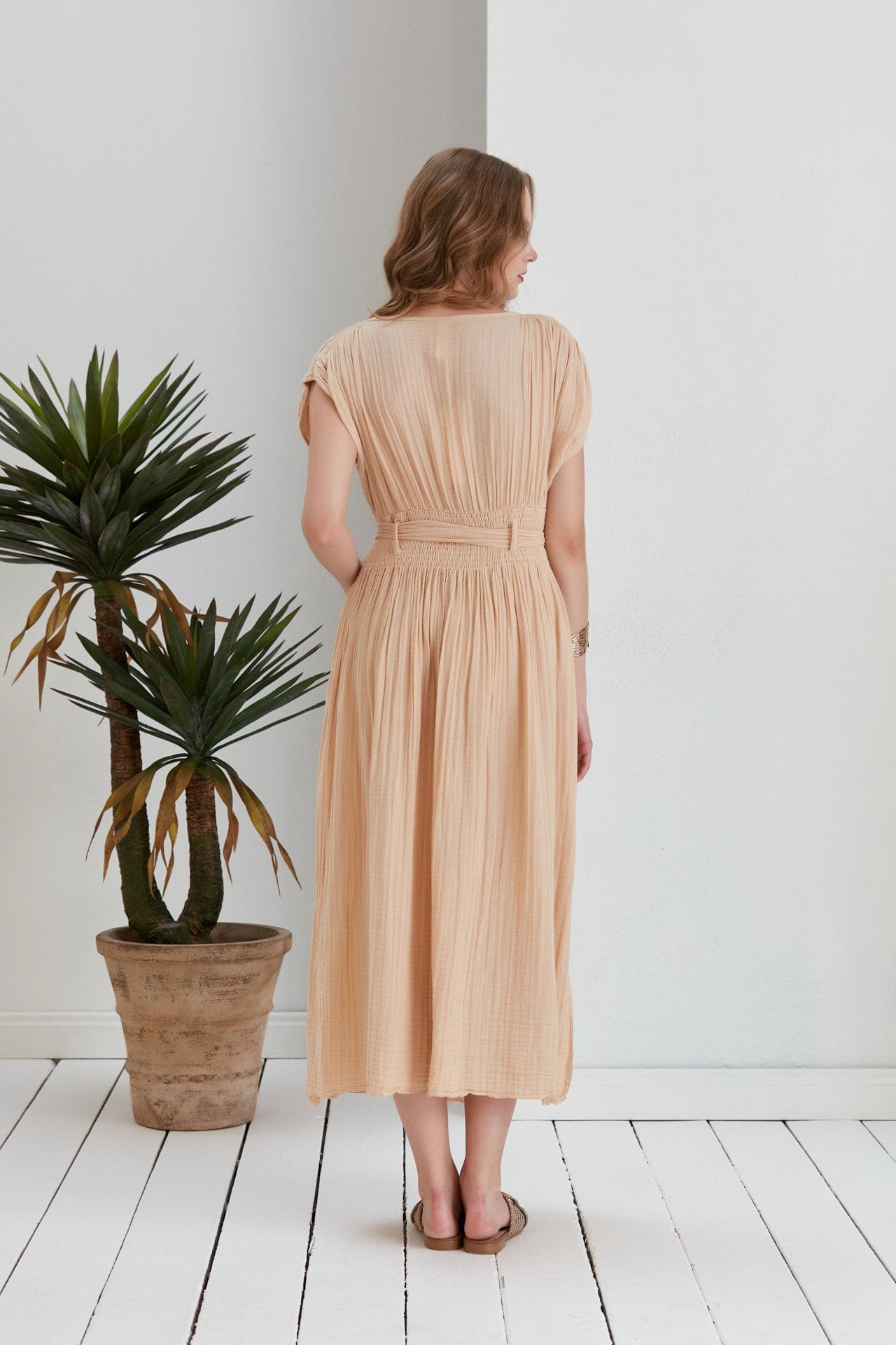 frankie midi dress Delicate Lace Midi Dress