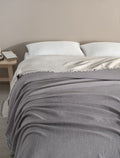 Cloudy 4-Ply Cotton Blanket - Grey